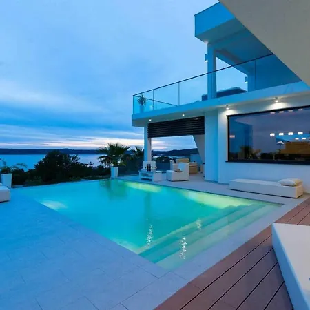 Luxury Michele With Heated Pool Villa Jasenice (Zadar)