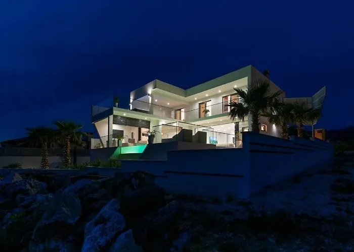 Vila Luxury Michele With Heated Pool Jasenice (Zadar)