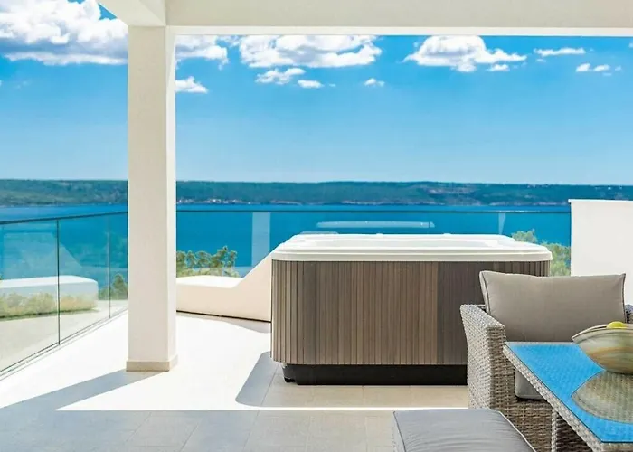 Luxury Michele With Heated Pool Jasenice (Zadar)